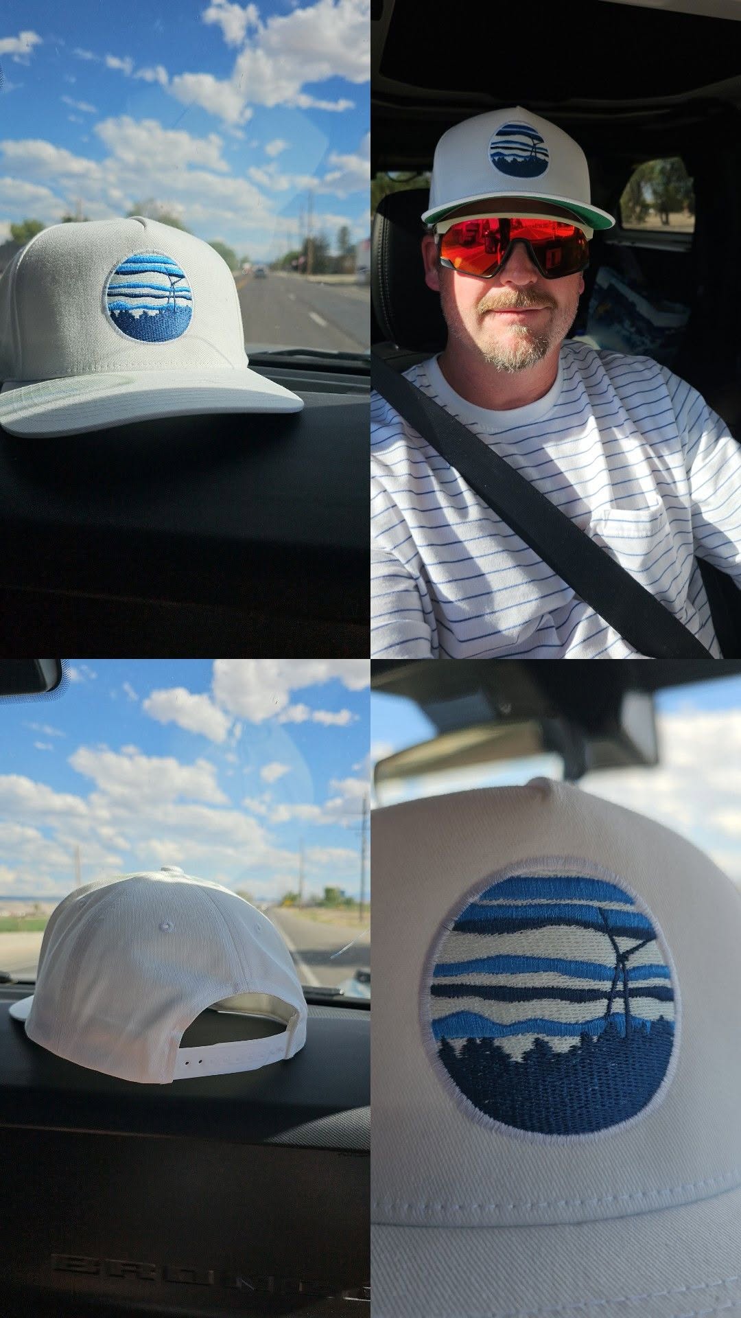 Cool Breeze Flat Bill Cap