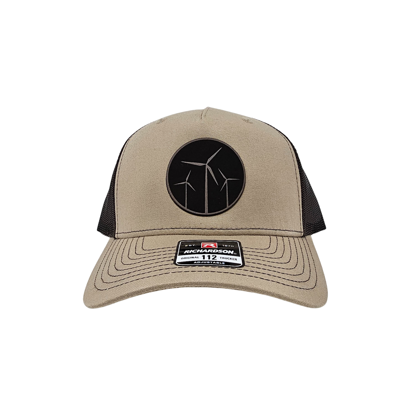 Leather Wind Patch Cap