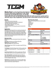 Monkey Sweat Cleaner Degreaser