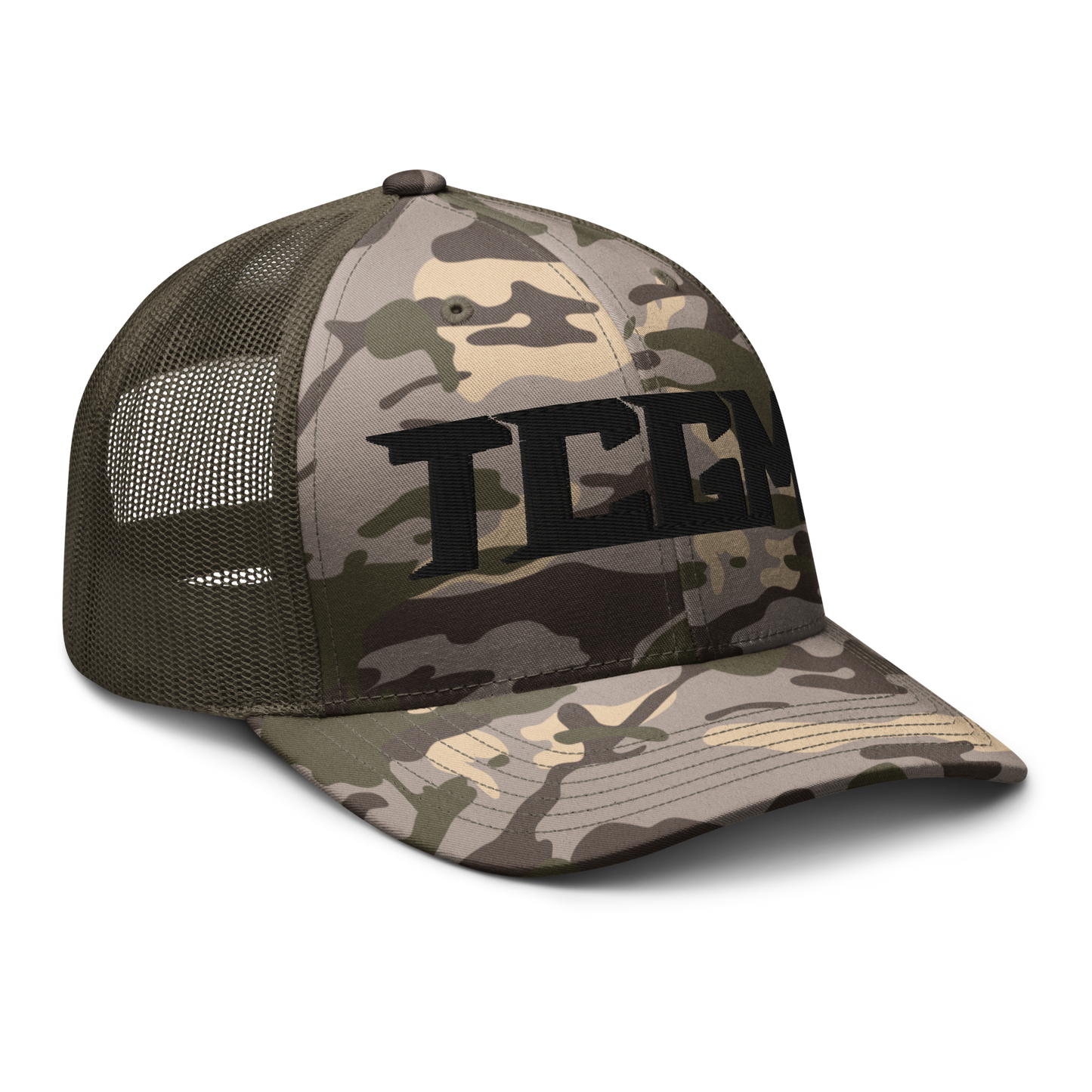 TCGM Camouflage trucker hat
