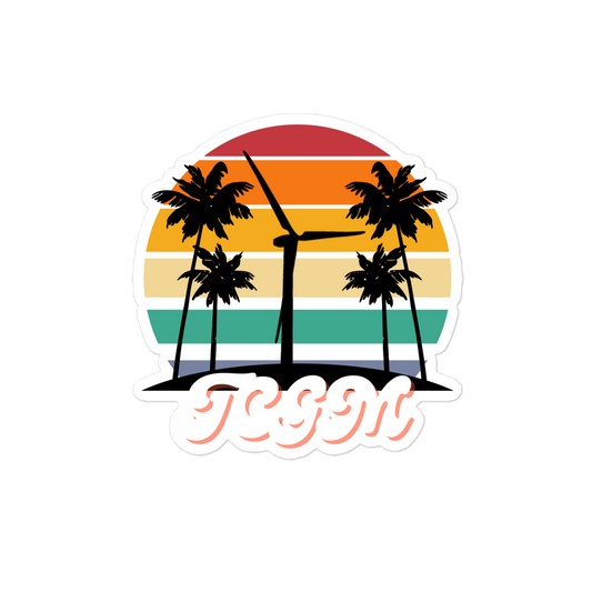 Beach Vibes Stickers