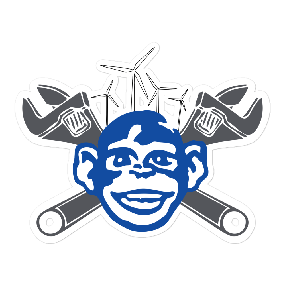 Grease Monkey sticker