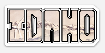 Idaho State Sticker