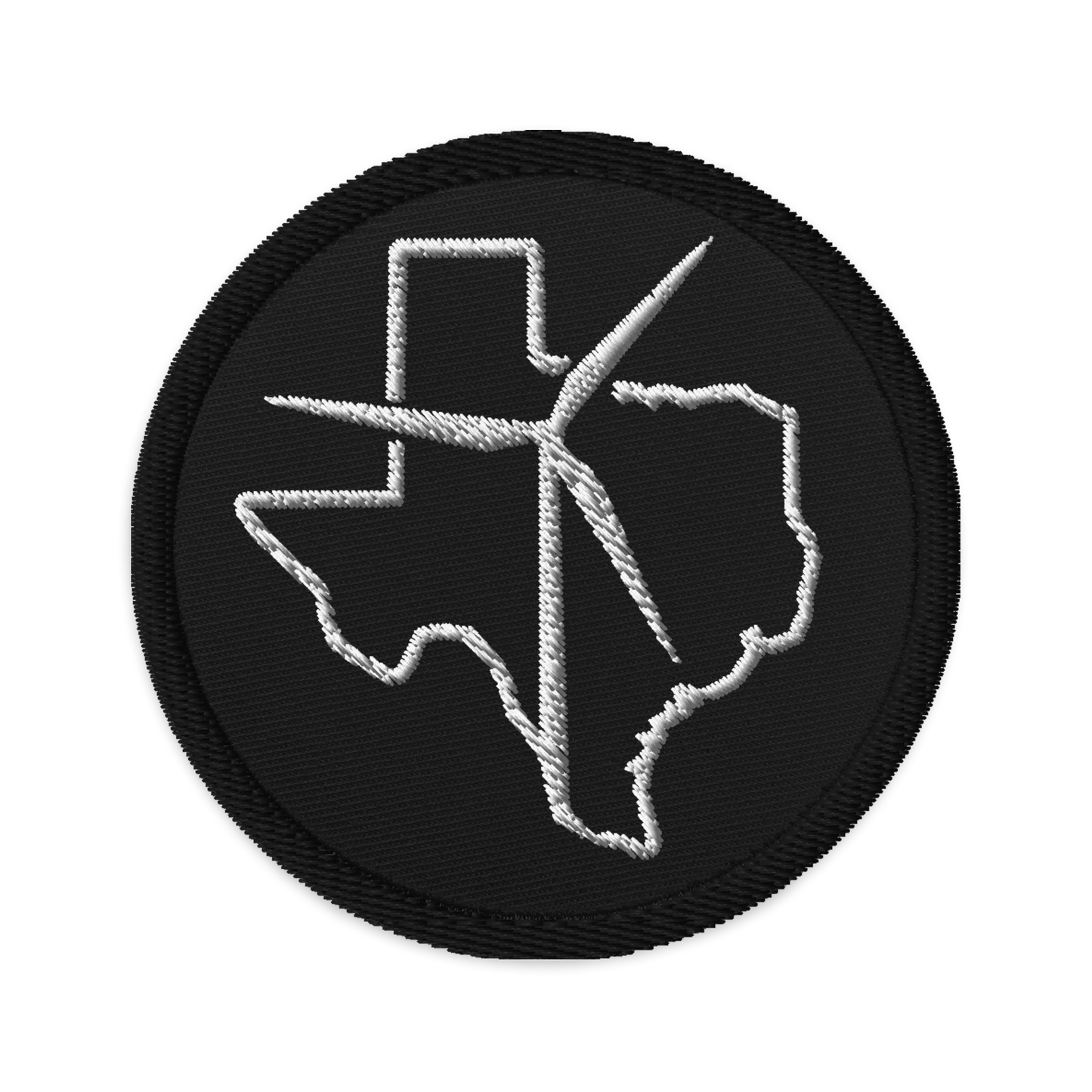 Texas Wind Embroidered Patch