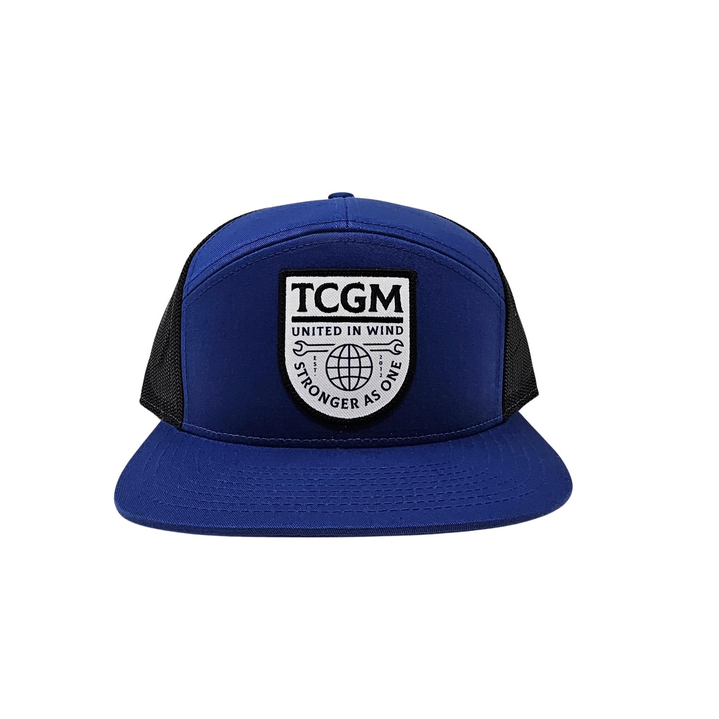 United in Wind 7 Panel Cap (Royal/Black)