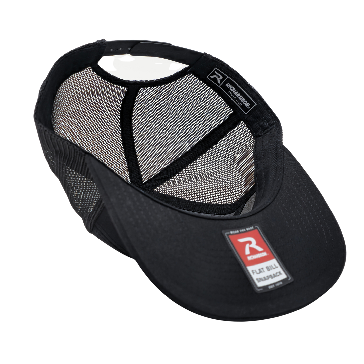 Monkeezy 7 Panel Cap (Black/Black)
