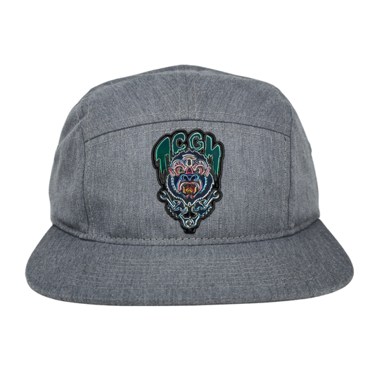 Monkeezy Lightweight Cotton Twill 7 Panel Camper Cap