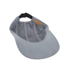 Leather Wind Patch Lightweight Cotton Twill 7 Panel Camper Cap