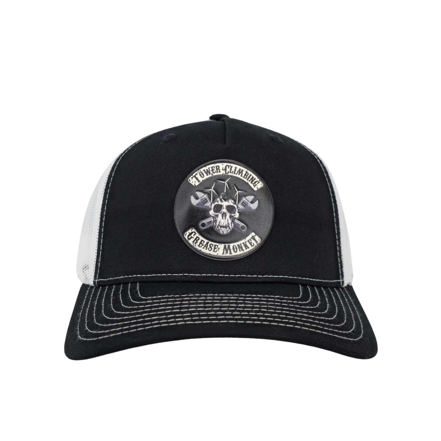 Anarchy 5 Panel Trucker Twill Mesh Snapback