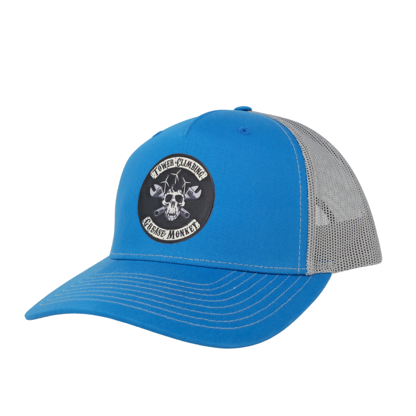 Anarchy 5 Panel Trucker Twill Mesh Snapback