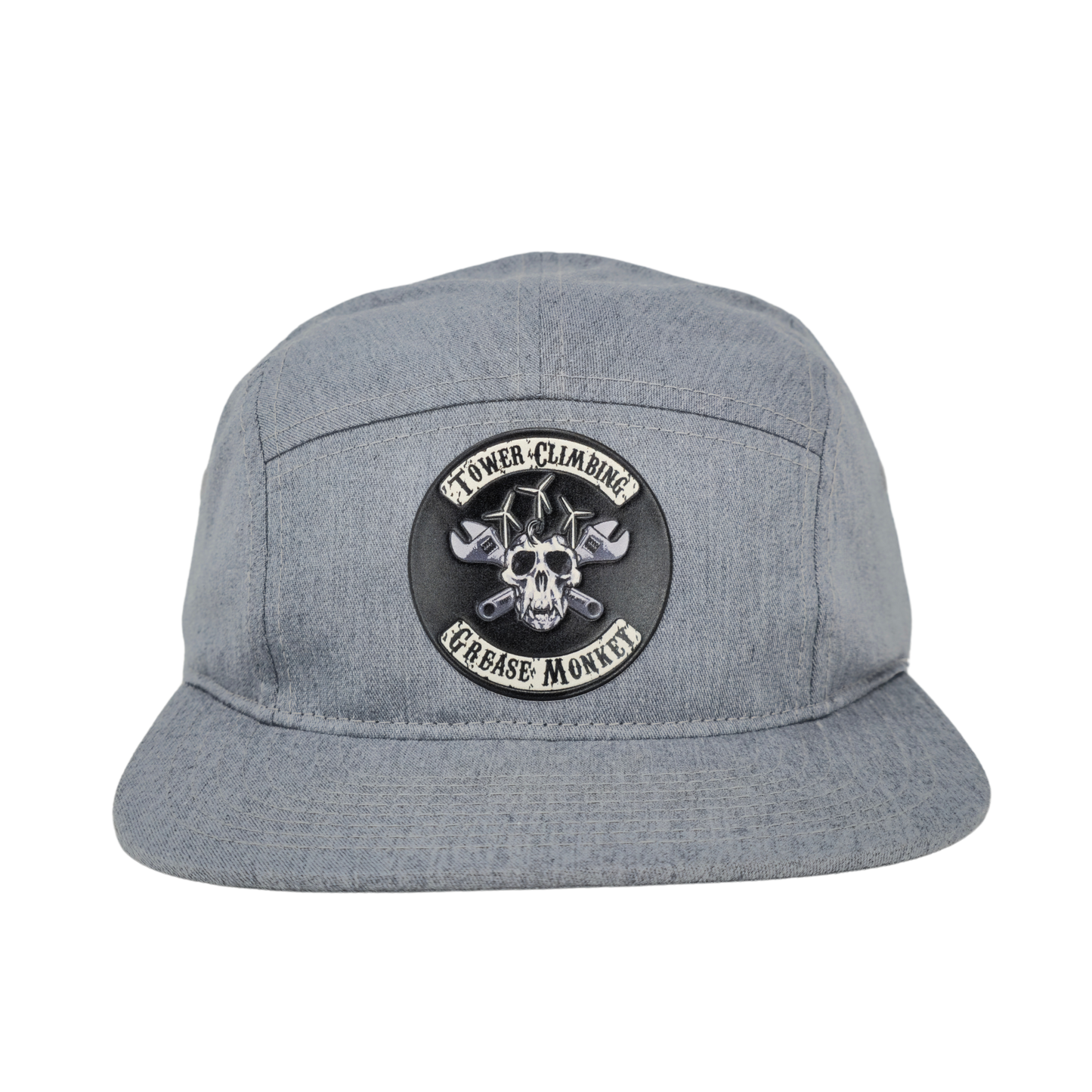 Anarchy Lightweight Cotton Twill 7 Panel Camper Cap