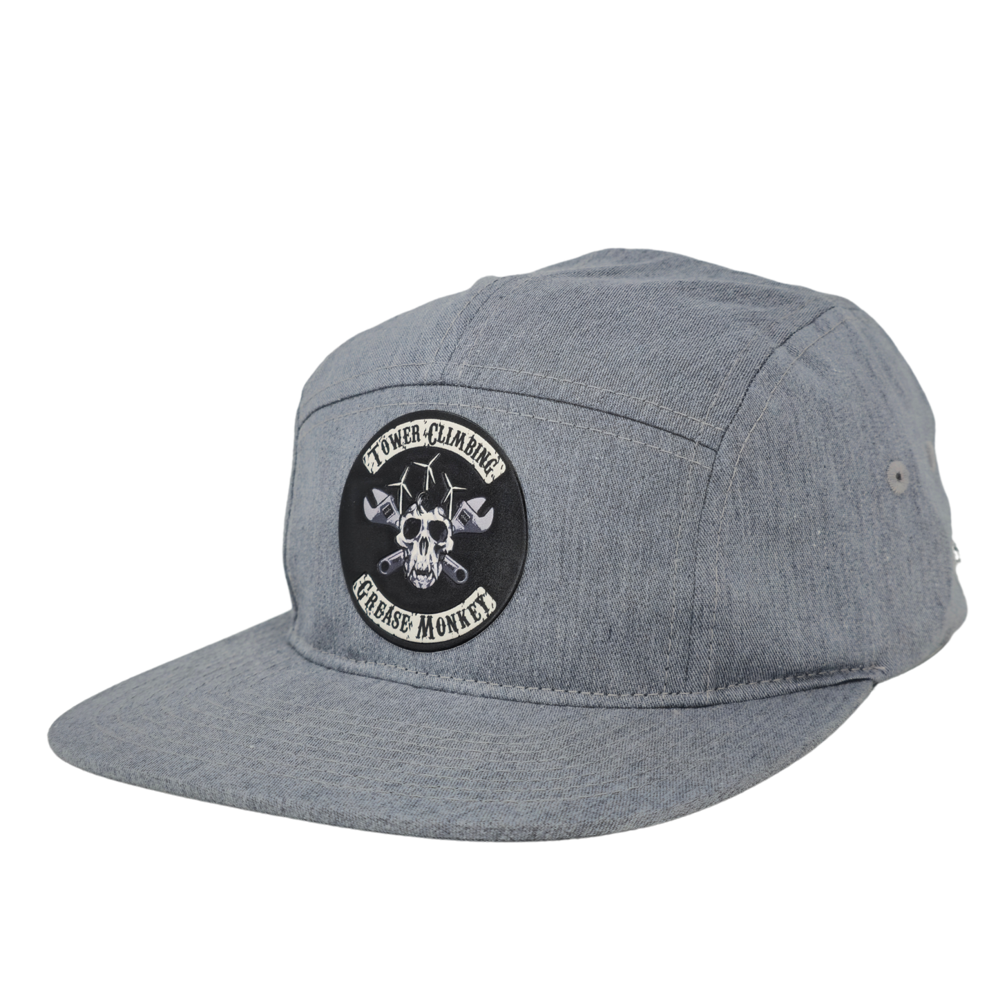 Anarchy Lightweight Cotton Twill 7 Panel Camper Cap