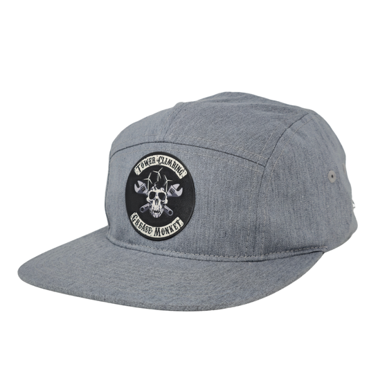 Anarchy Lightweight Cotton Twill 7 Panel Camper Cap