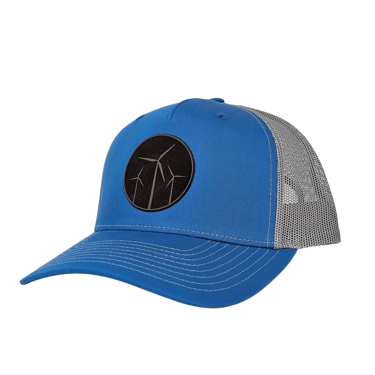 Leather Wind Patch Cap