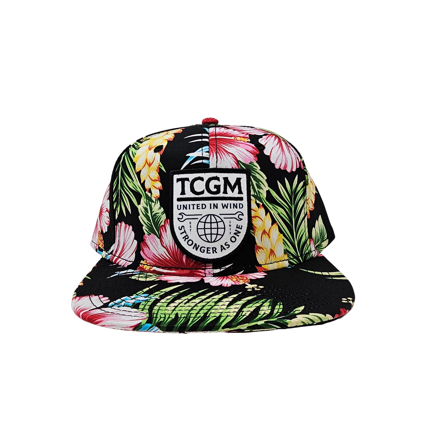 United in Wind Floral Cap