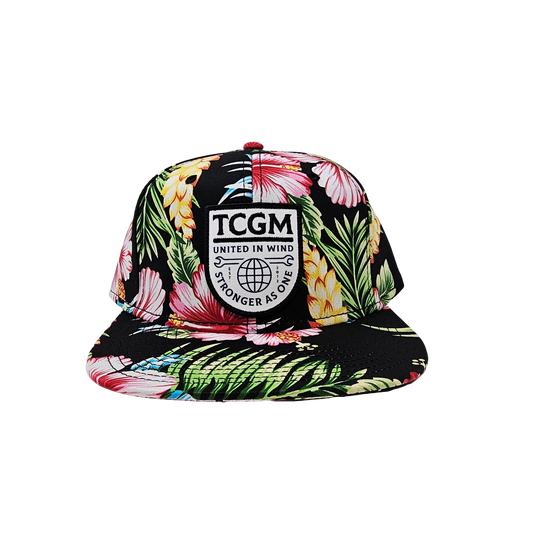 United in Wind Floral Cap