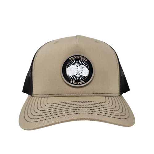 Brothers Keeper Trucker Cap (Khaki/Coffee)