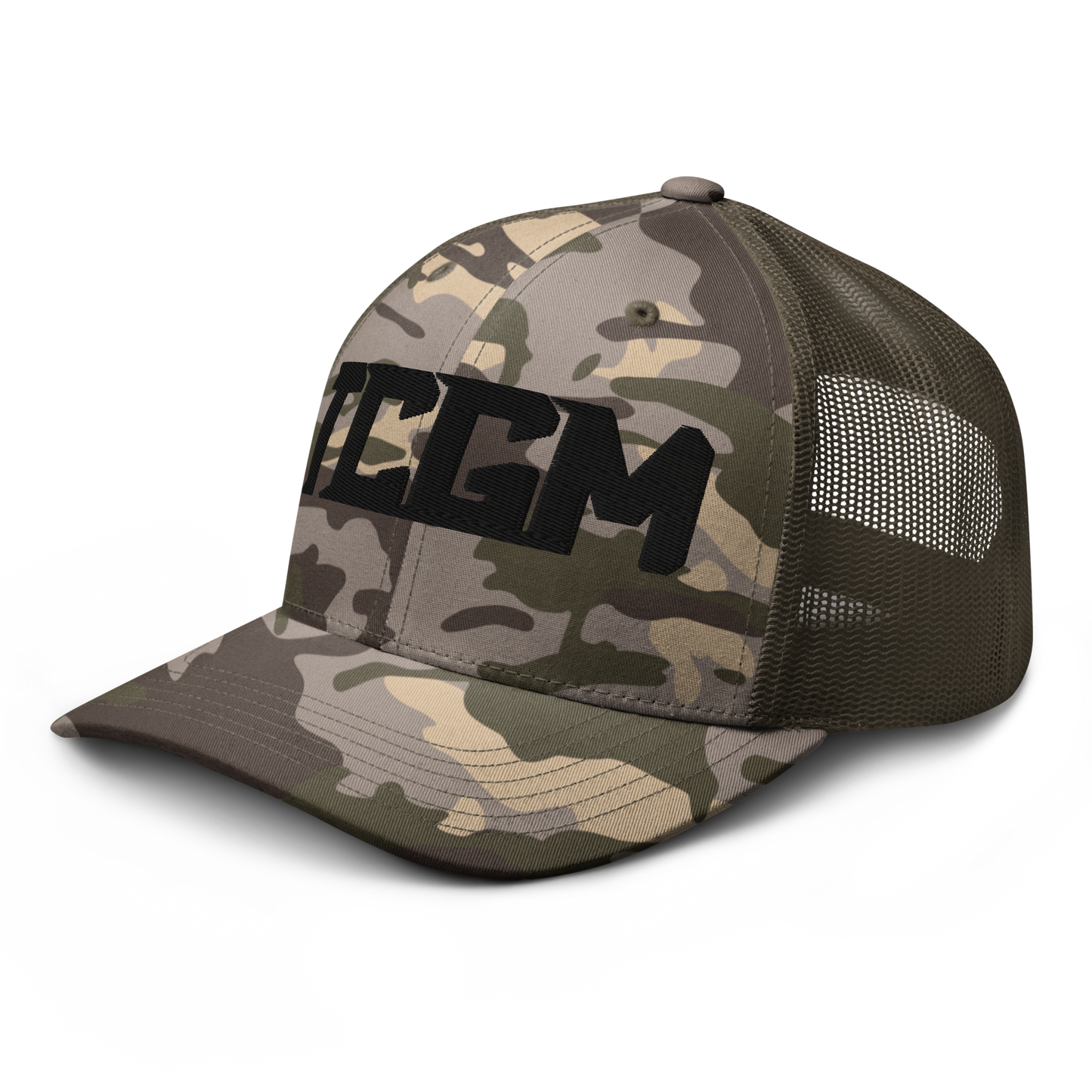 TCGM Camouflage trucker hat