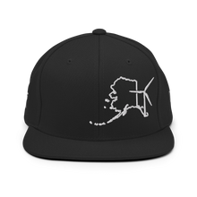 Alaska Wind Snapback Hat