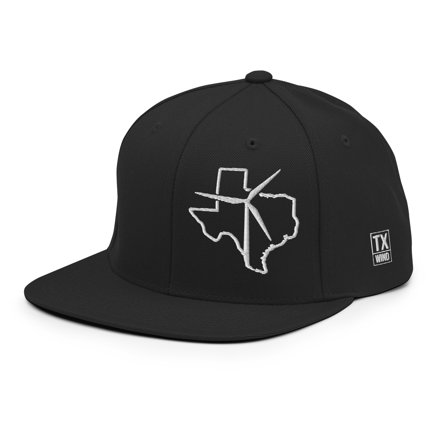 Texas Wind Snapback Hat