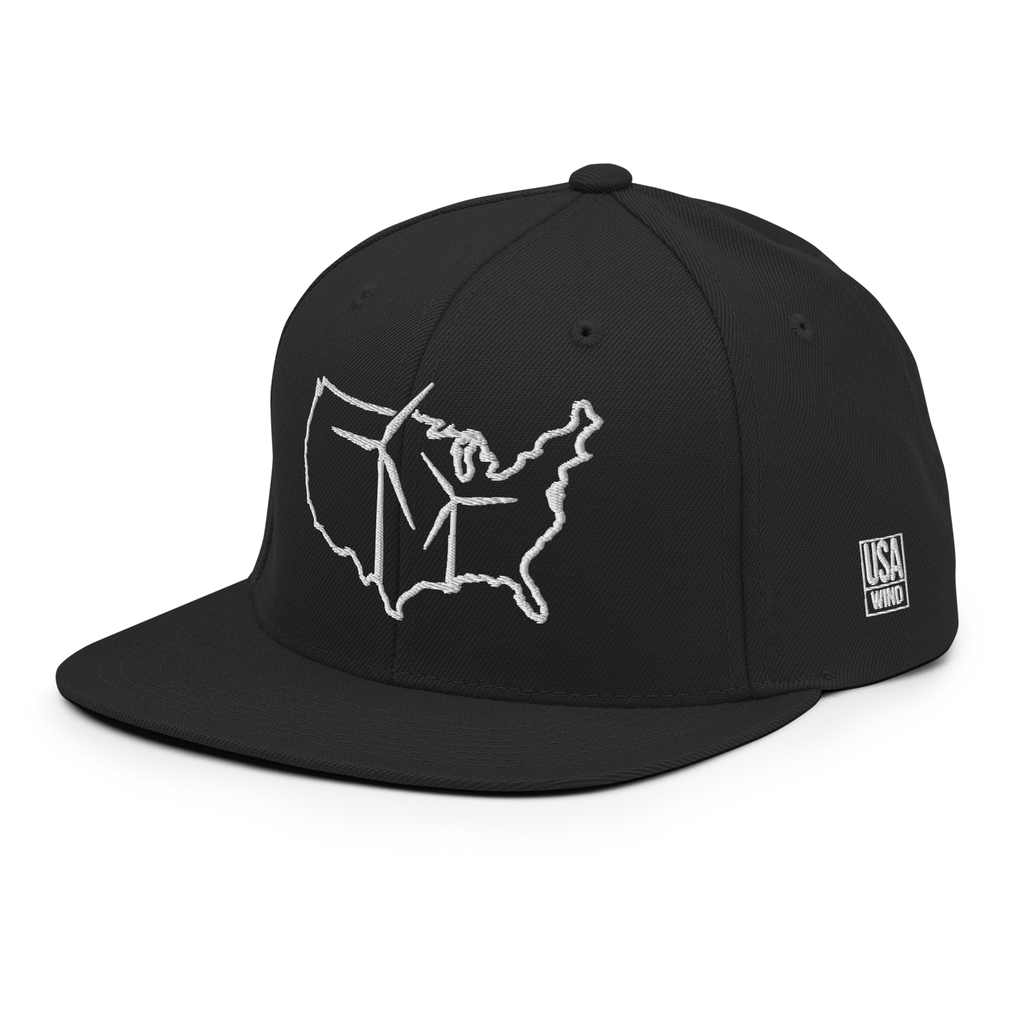 USA Wind Snapback Hat