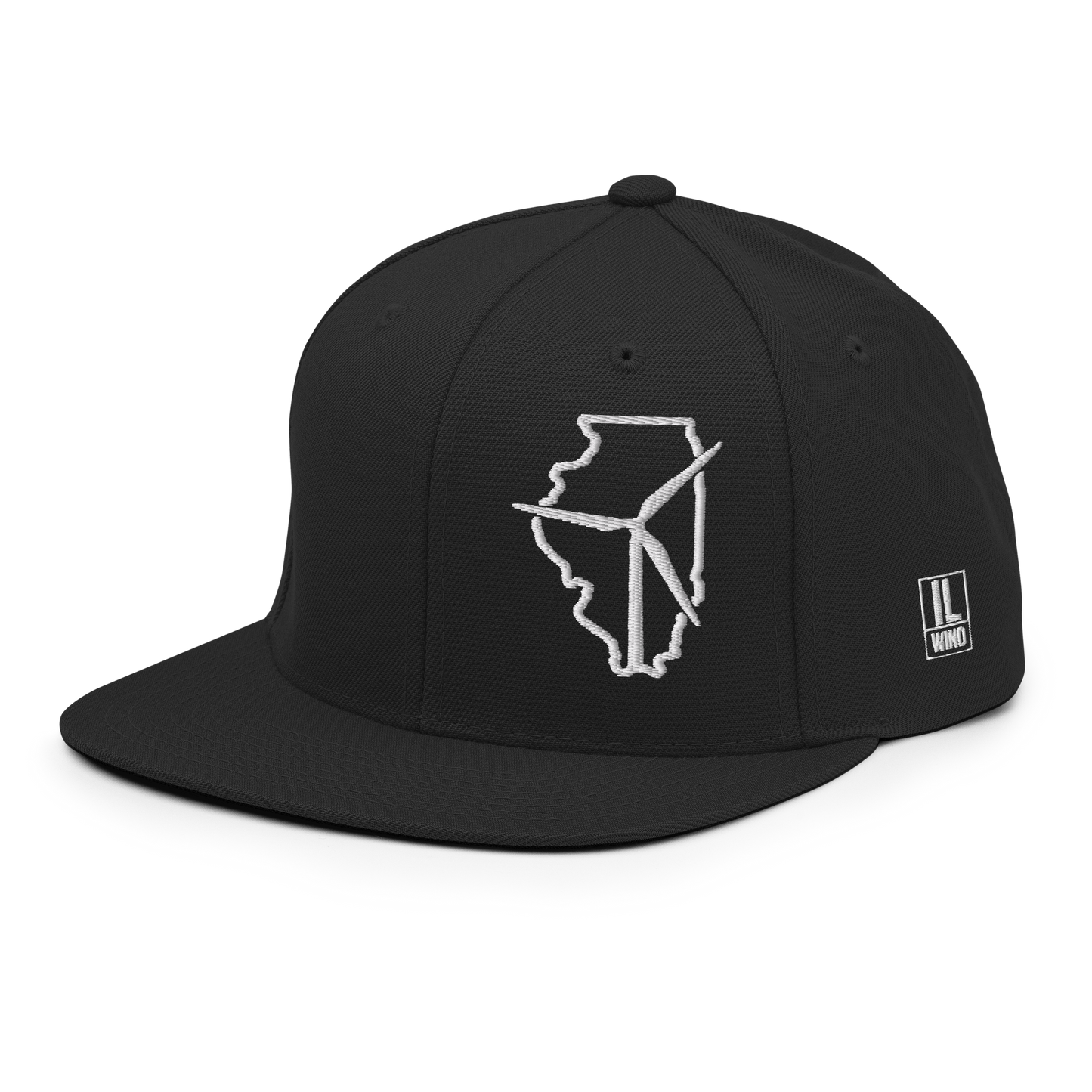 Illinois Wind Snapback Hat