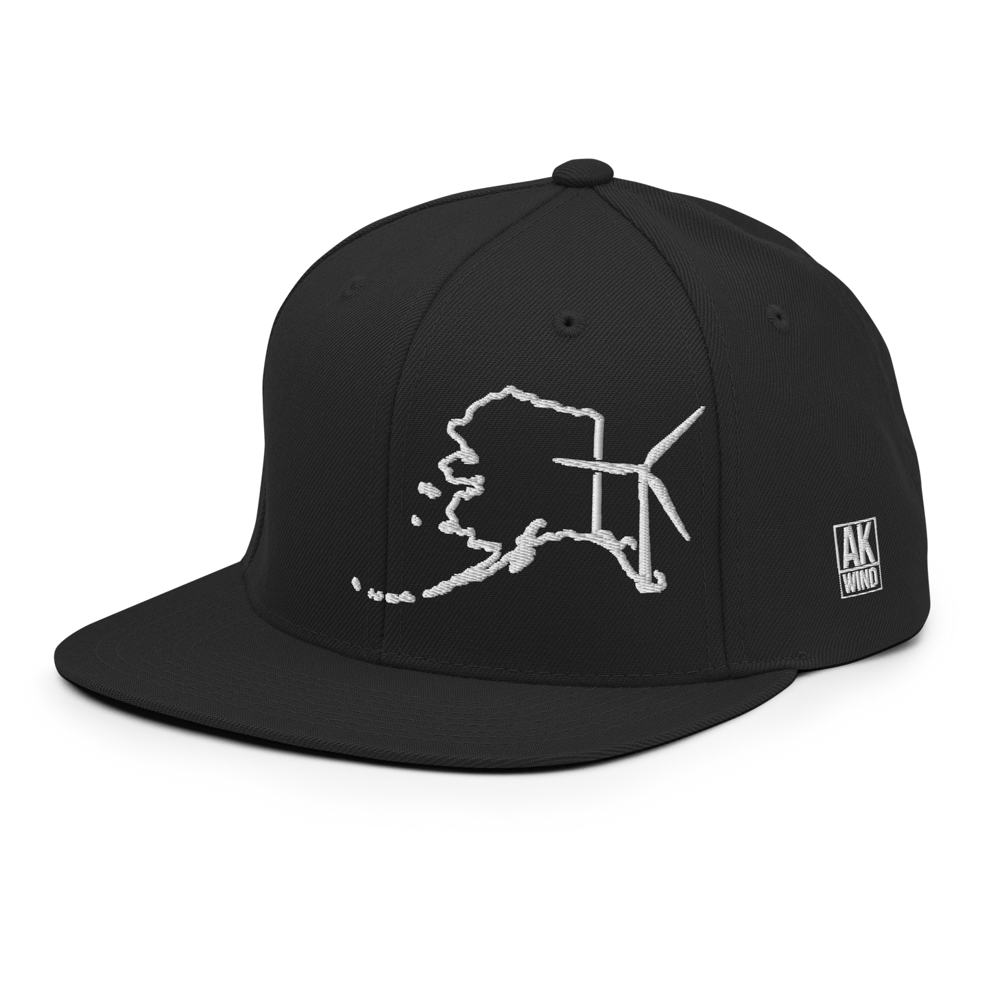 Alaska Wind Snapback Hat