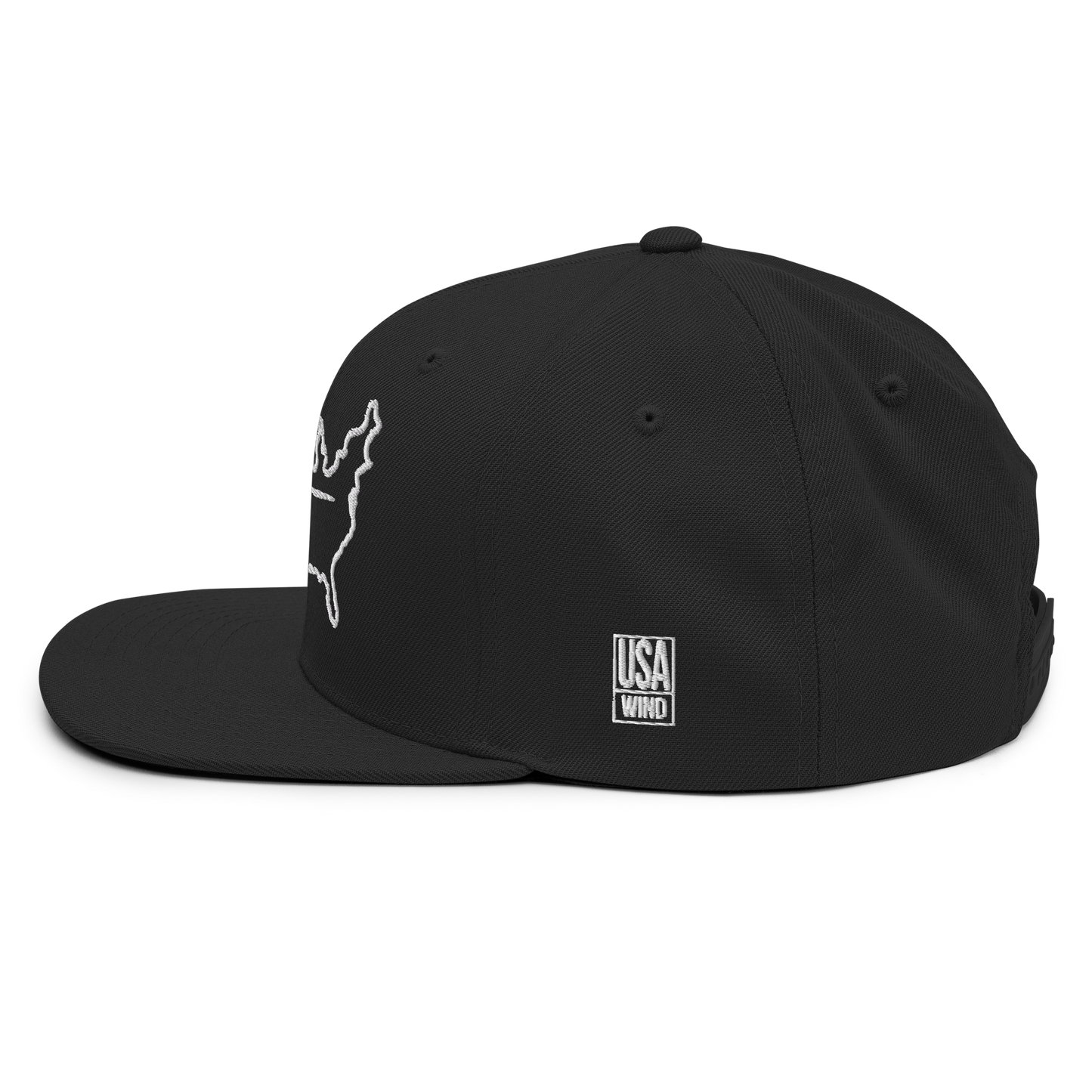 USA Wind Snapback Hat