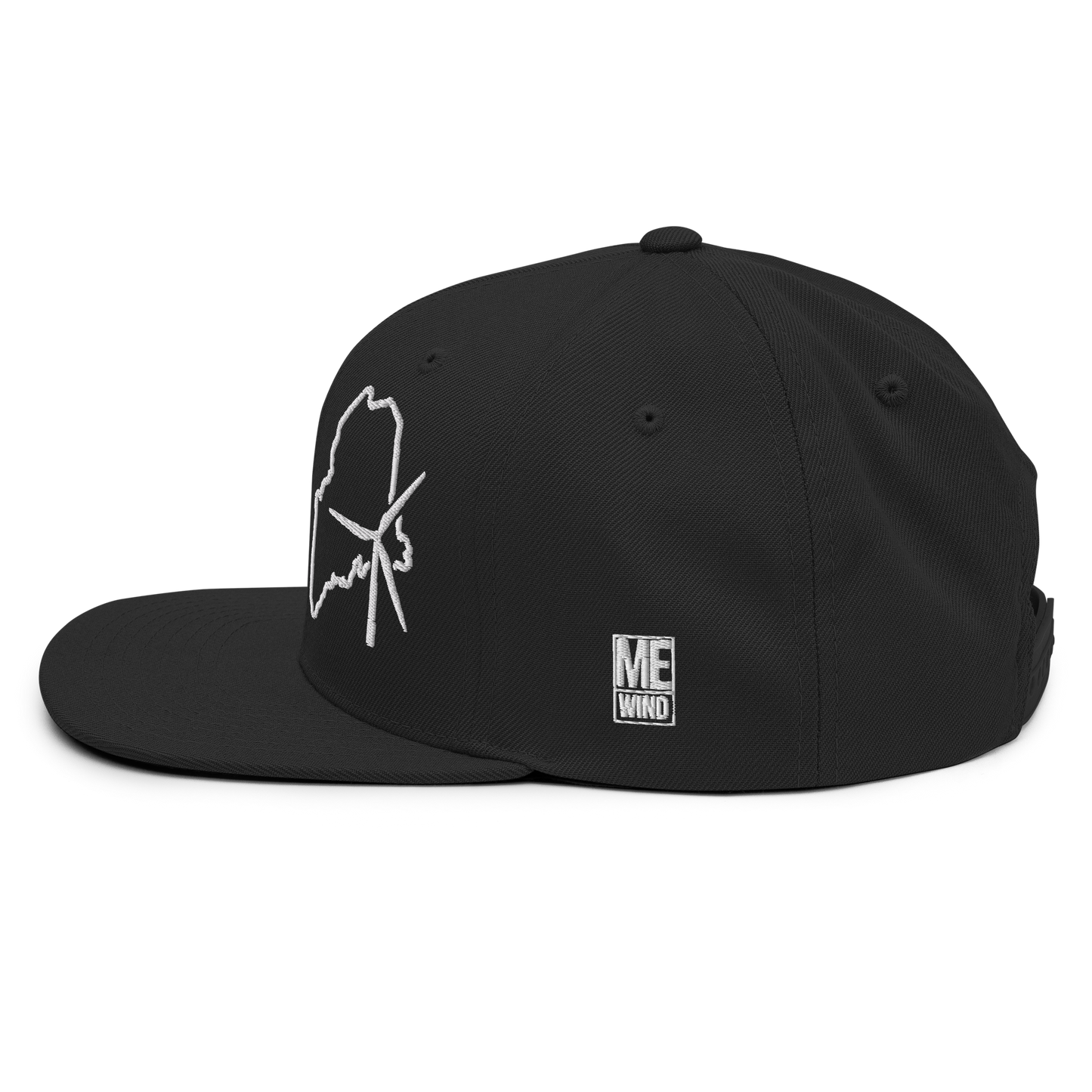 Maine Wind Snapback Hat