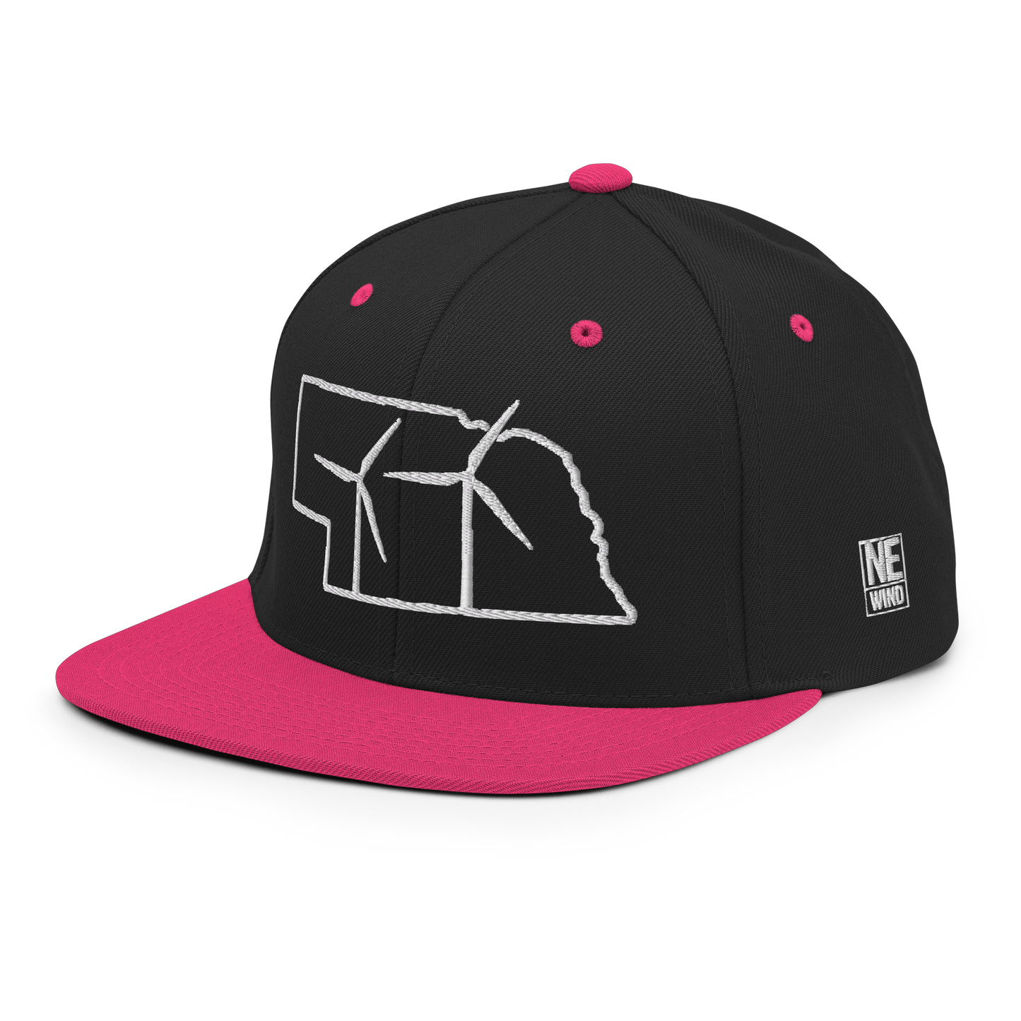 Nebraska Wind Snapback Hat