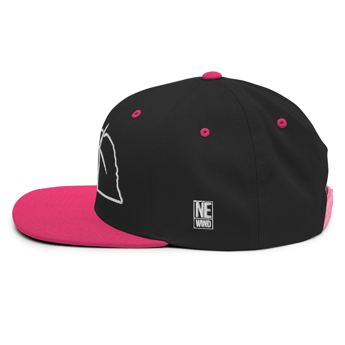 Nebraska Wind Snapback Hat