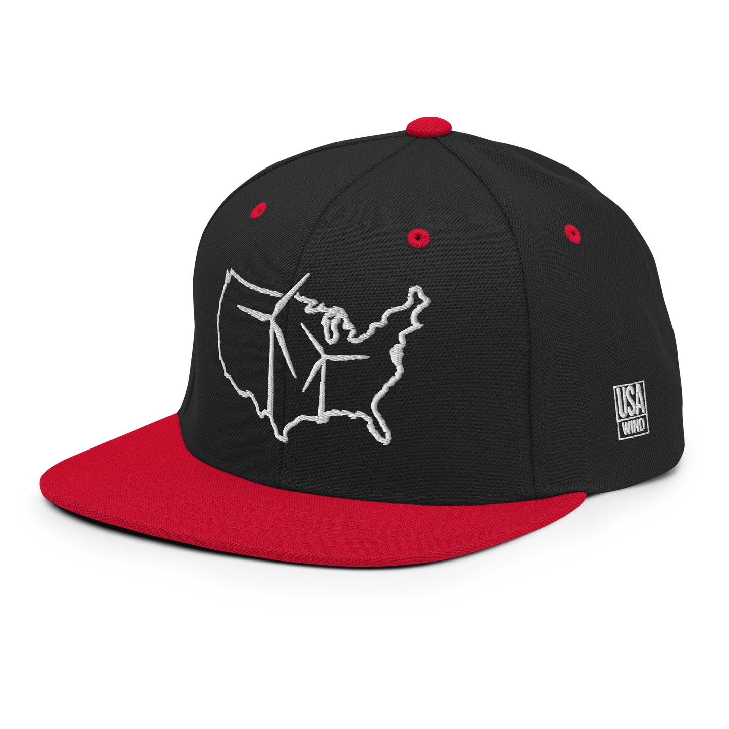 USA Wind Snapback Hat