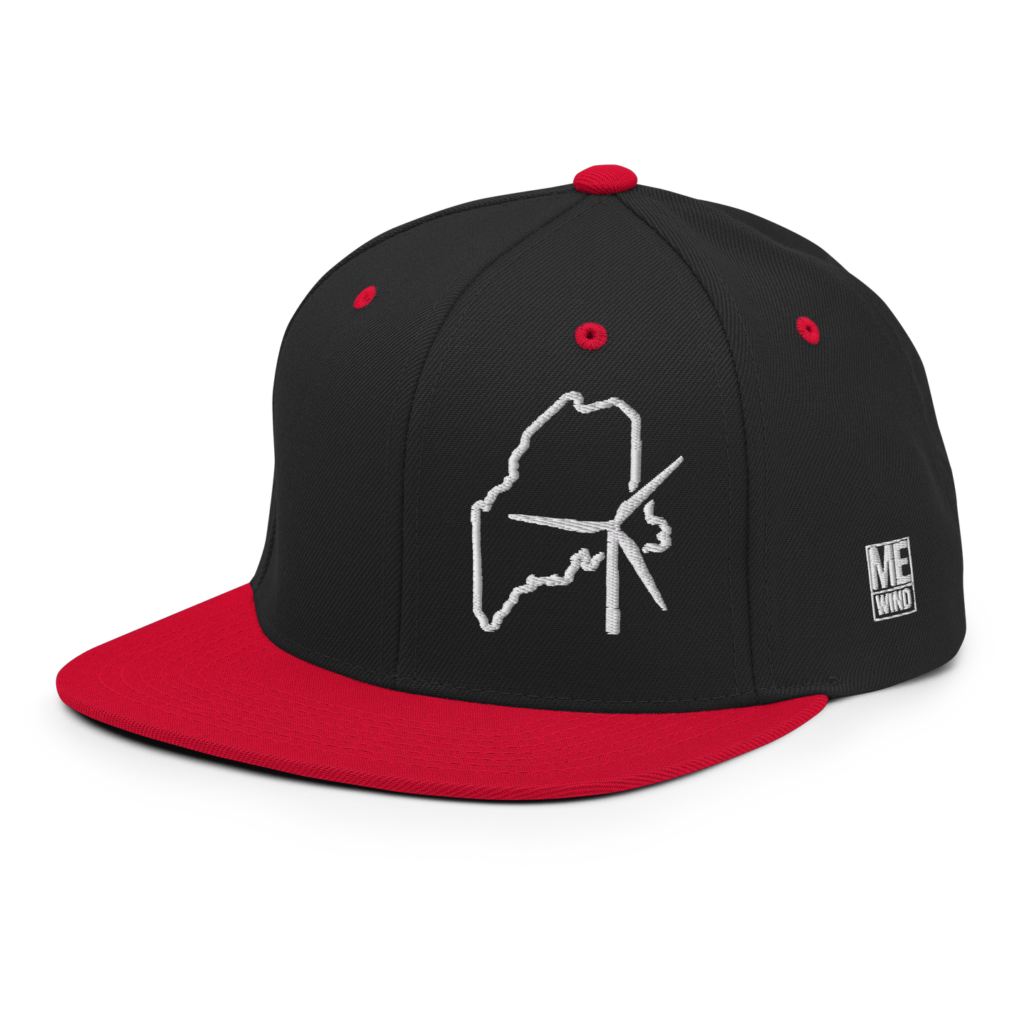 Maine Wind Snapback Hat