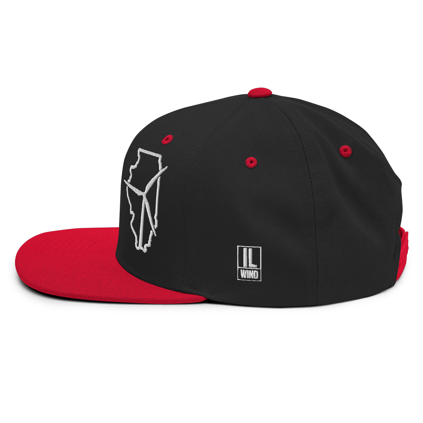 Illinois Wind Snapback Hat