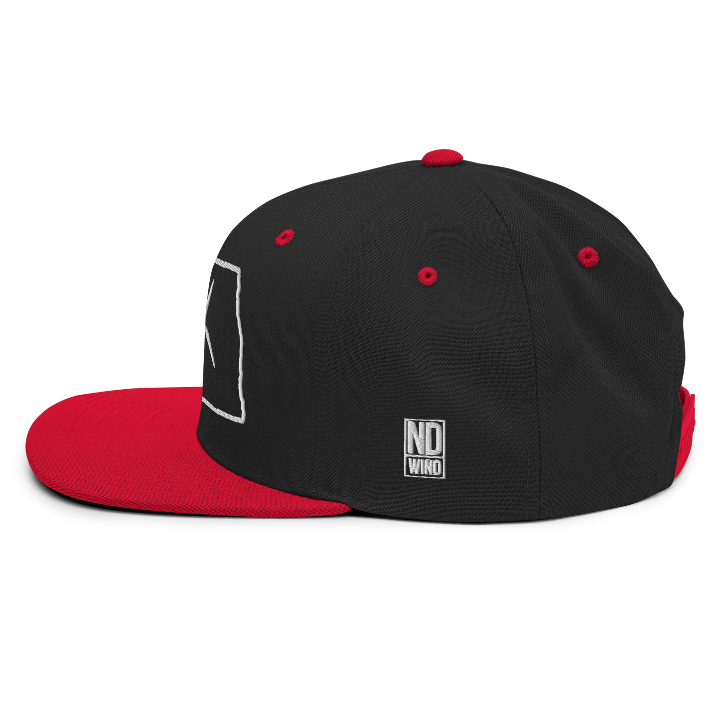 North Dakota Wind Snapback Hat