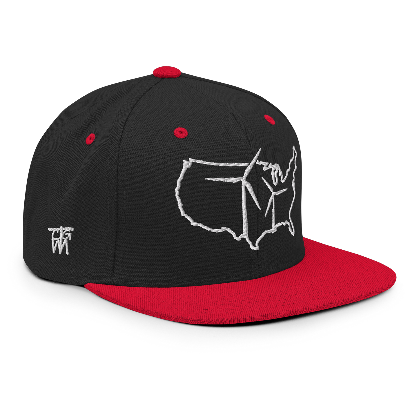 USA Wind Snapback Hat