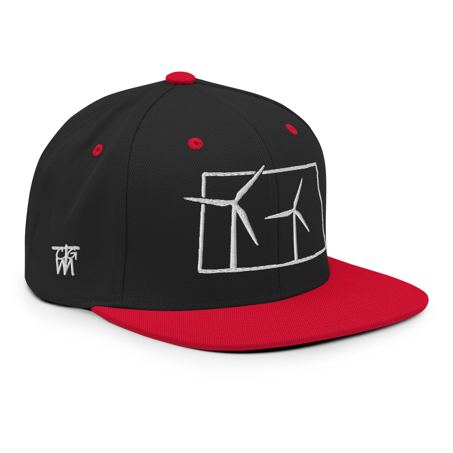 North Dakota Wind Snapback Hat