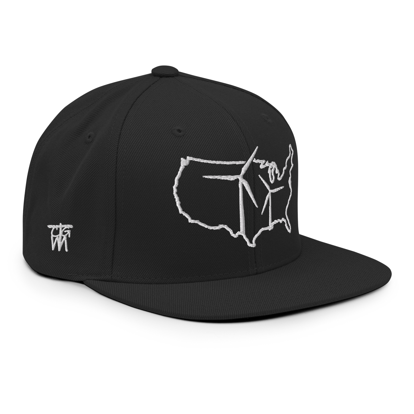 USA Wind Snapback Hat