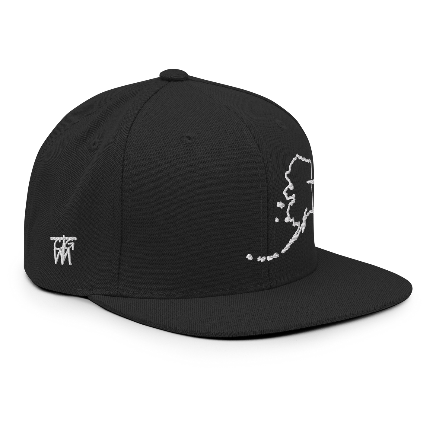 Alaska Wind Snapback Hat