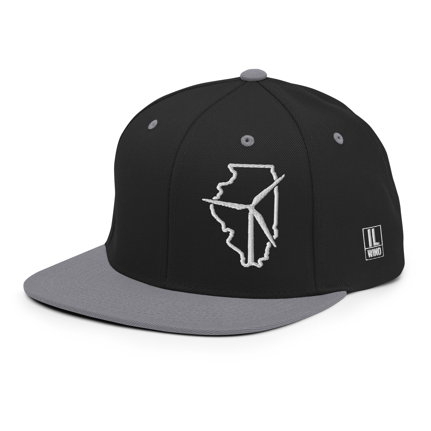 Illinois Wind Snapback Hat