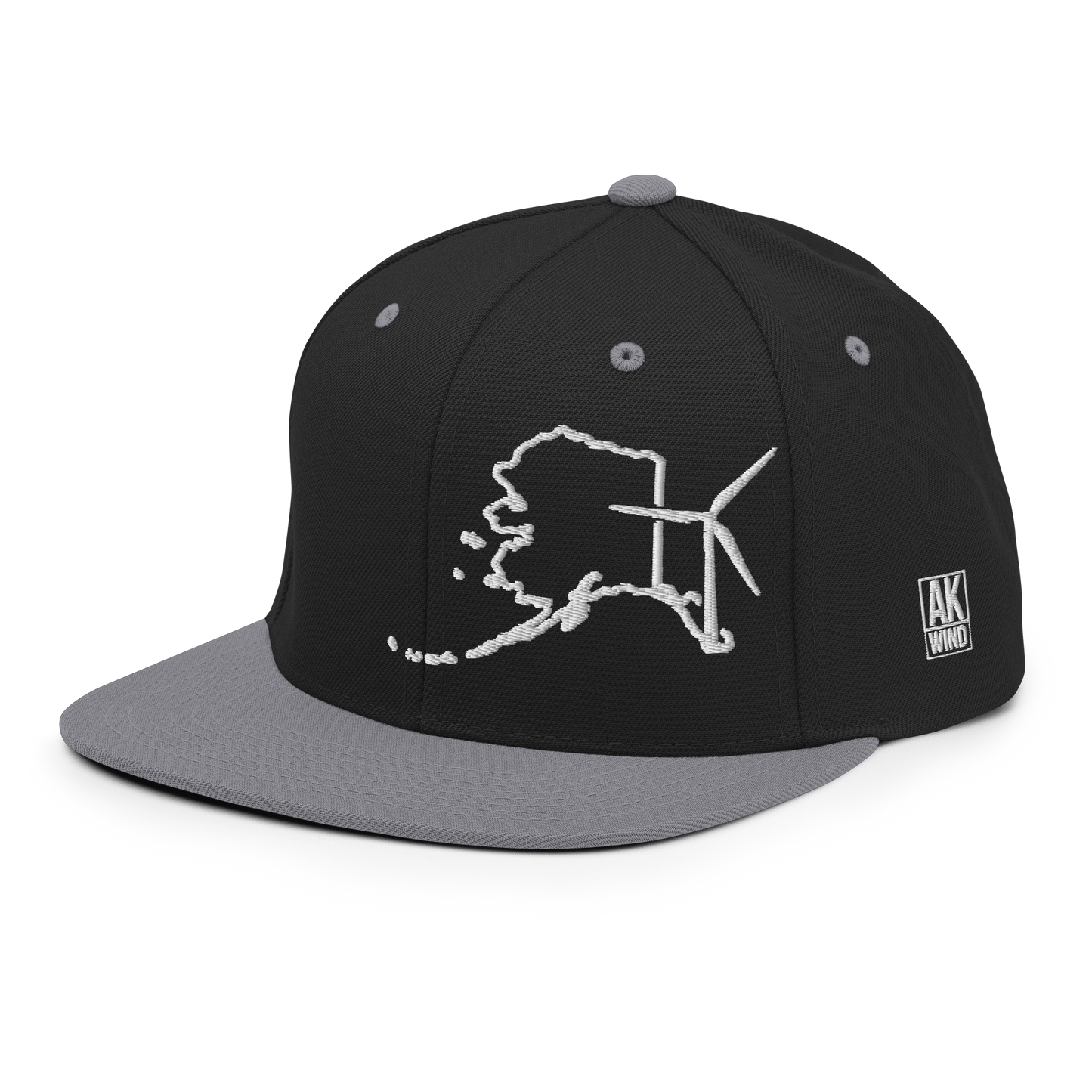 Alaska Wind Snapback Hat