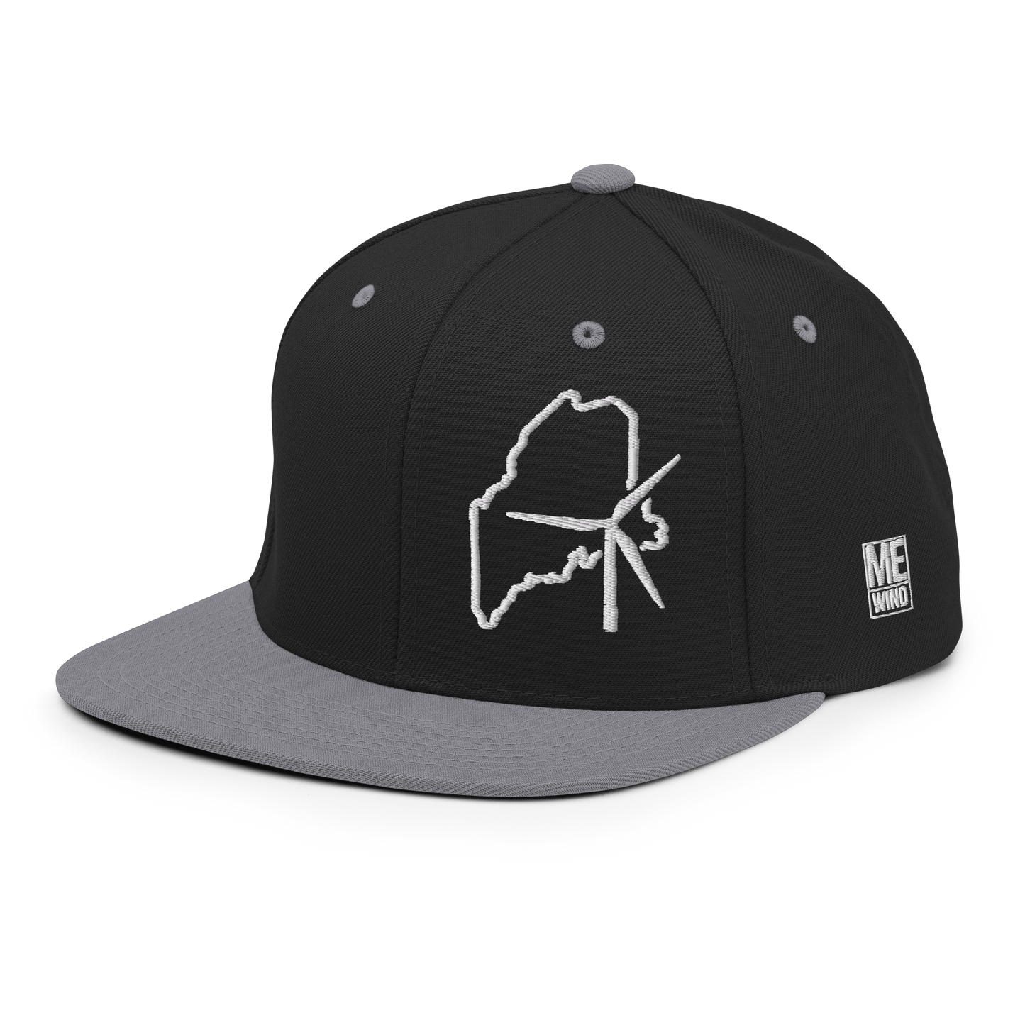 Maine Wind Snapback Hat
