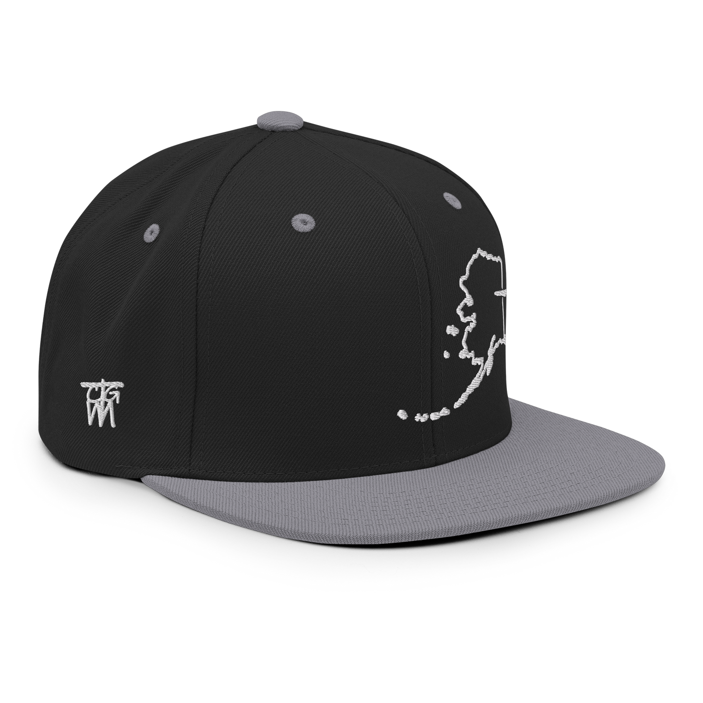 Alaska Wind Snapback Hat