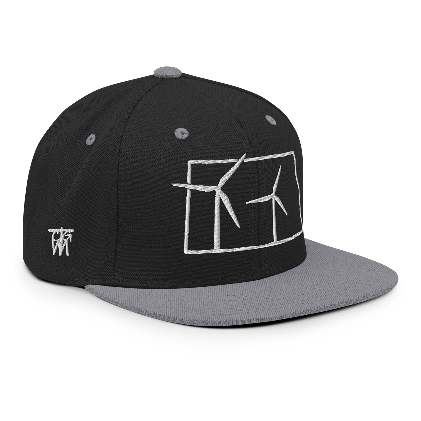 North Dakota Wind Snapback Hat