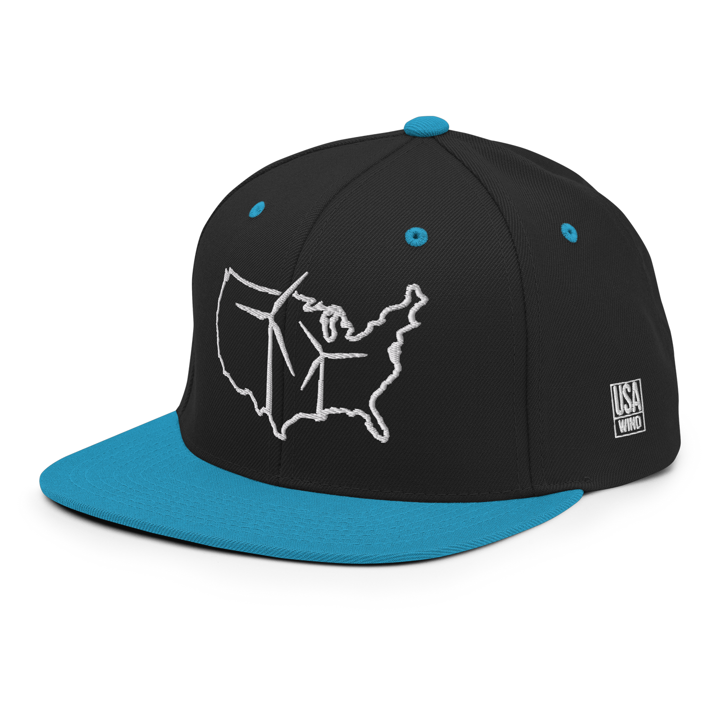 USA Wind Snapback Hat
