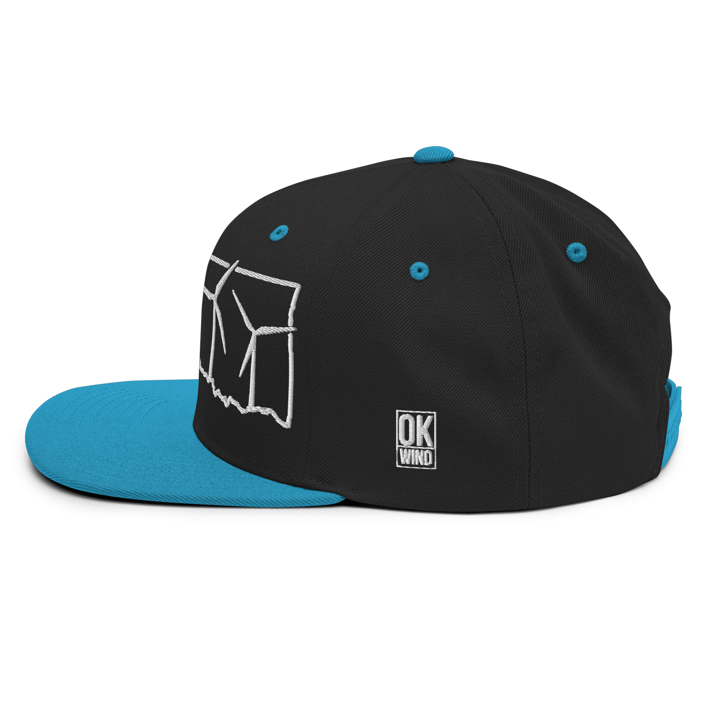 Oklahoma Wind Snapback Hat
