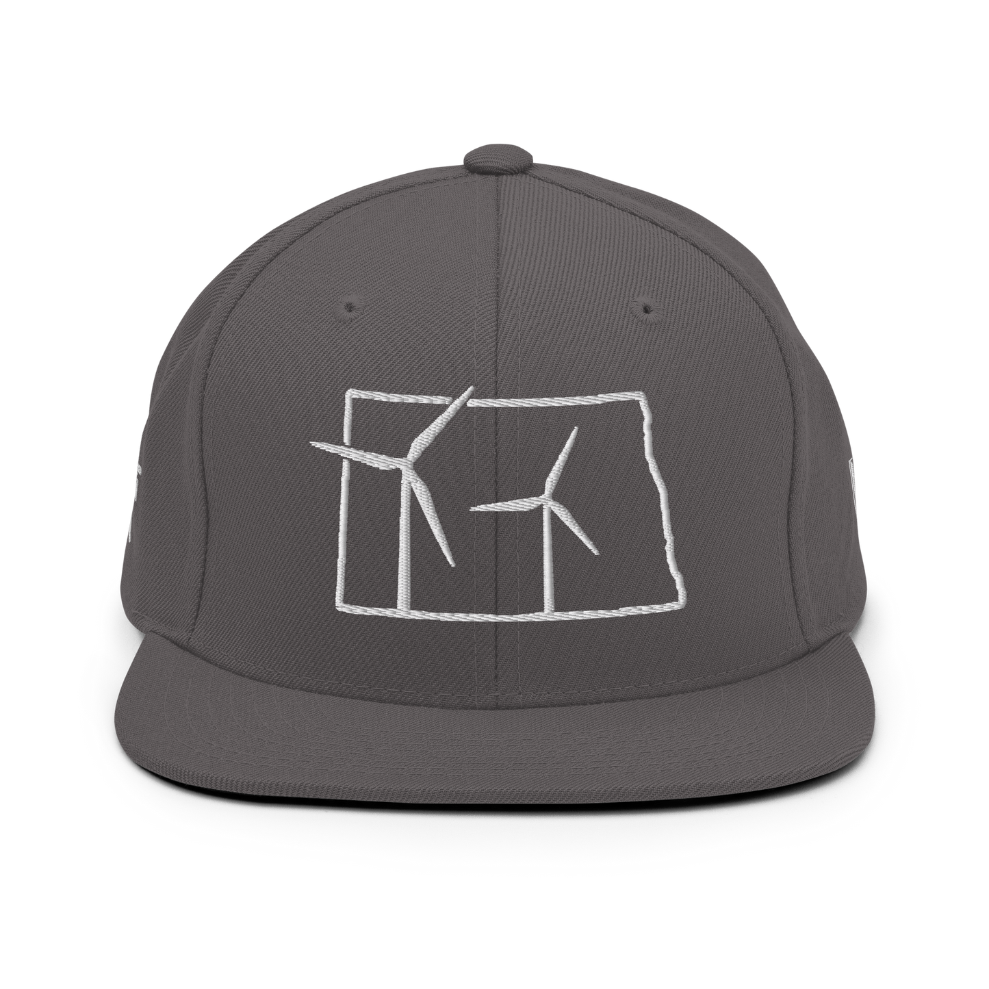 North Dakota Wind Snapback Hat