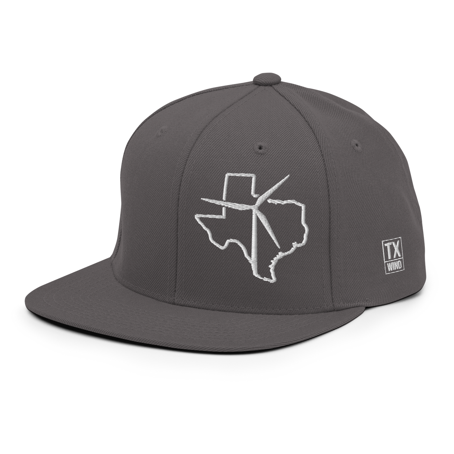 Texas Wind Snapback Hat