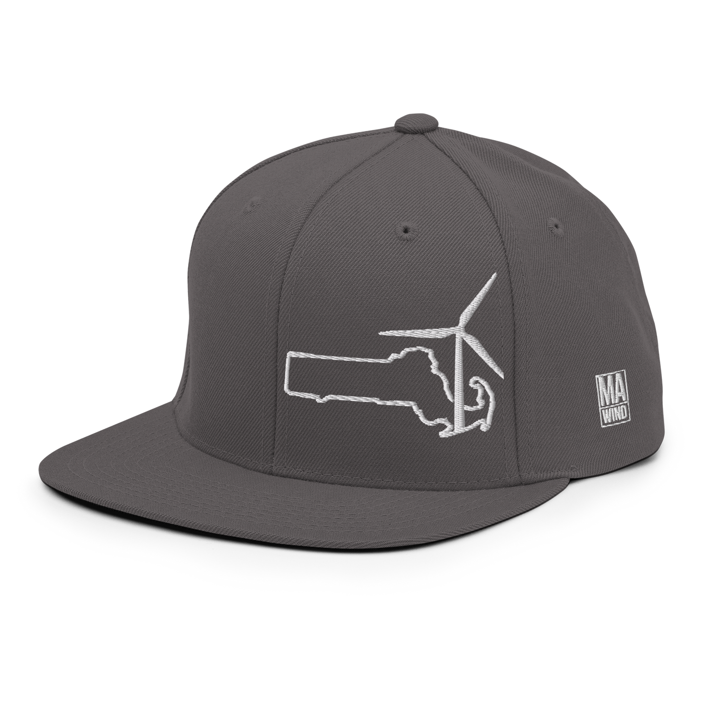 Massachusetts Wind Snapback Hat