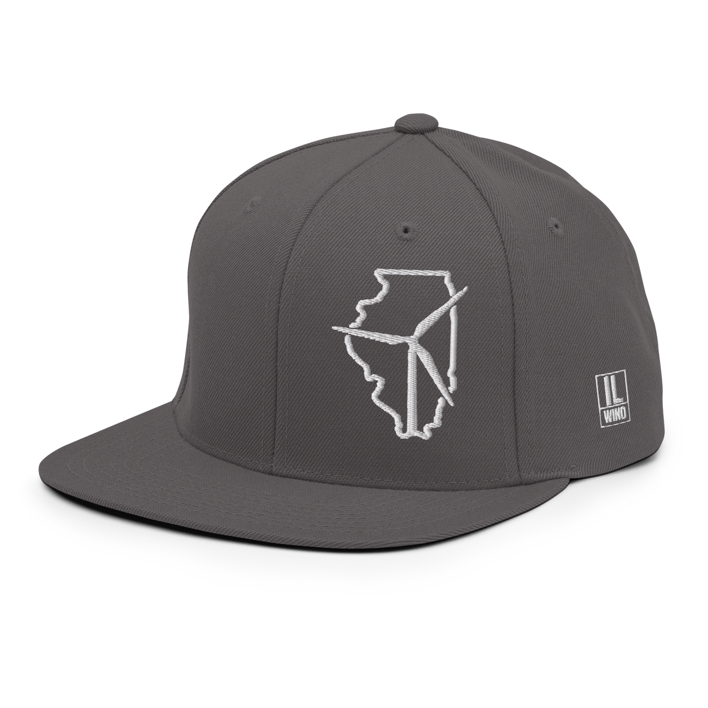 Illinois Wind Snapback Hat